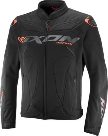 Blouson Moto Ixon Ionix Noir/Anthracite/Orange L