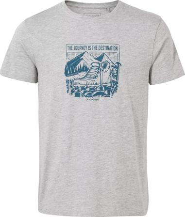 Craghoppers Men's Lugo T-Shirt short-sleeved sweaters Grey XXL
