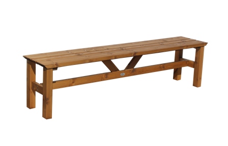 Eden Wood Viking EW 0284-61 Trädgårdsbänk 190 cm Brun, Utemöbler