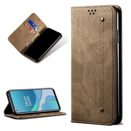 Jeans OnePlus 8T fodral - Brun Brun