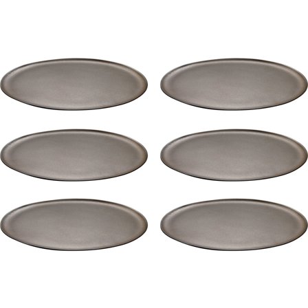 Aida Middagstallrik 28 cm. 6 st. Metallic Brown | Dukning & Servering > Tallrikar > Matttallrik | Bagaren och Kocken
