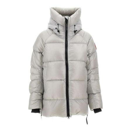 Canada Goose, Down Jackets Szary, Kobieta, Rozmiar: M
