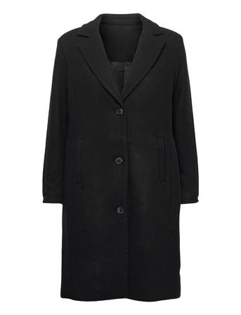 Sc-Asta Outerwear Coats Winter Coats Svart Soyaconcept