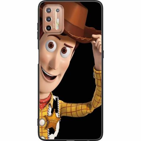 Motorola Moto G9 Plus Svart Skal Toy Story - Woody