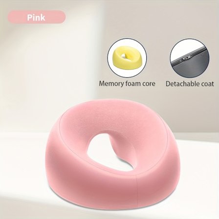 [1 stk. Ergonomisk ansiktspute] 1 stk. Moderne ergonomisk ansiktspute | O-formet/U-formet skjønnhetssalong Sp Massasjepute, maskinvaskbar polyuretan 