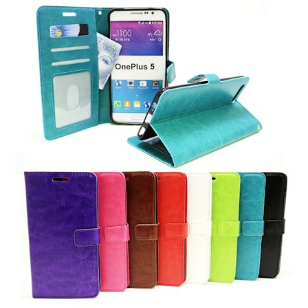Crazy Horse Wallet OnePlus 5