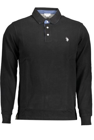 U.s. Polo Polo Maniche Lunghe Uomo Nero