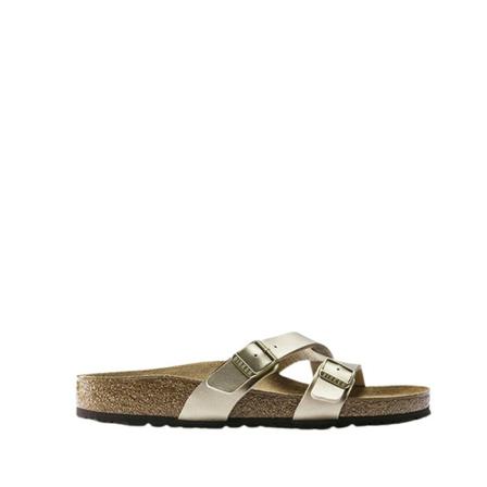Birkenstock, Klapki damskie Birkenstock Yao Balance BF Gold 1016684 Żółty, Kobieta, Rozmiar: 36 EU