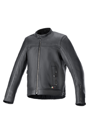 Motorjas Alpinestars Dyno Leer Zwart L