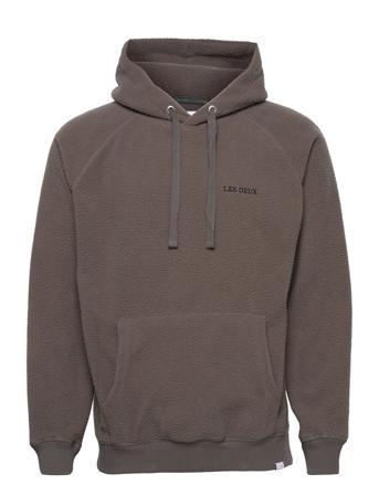 Duncan Pile Hoodie Grey Les Deux