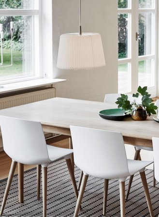 Snowdrop taklampe Ø30 - hvit