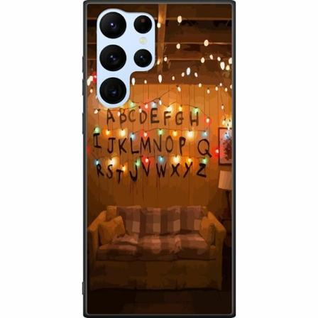 Samsung Galaxy S22 Ultra 5g Svart Skal Stranger Things