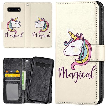 Samsung Galaxy S10 Plus - Lommebok Deksel Magisk Ponni