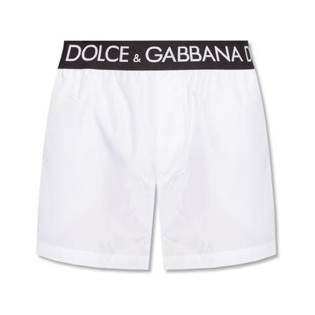 Dolce & Gabbana, Swim shorts Wit, Heren, Maat:S
