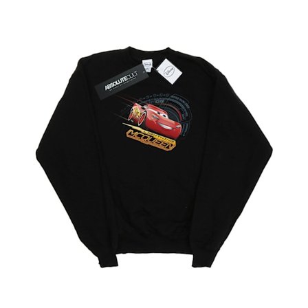 Disney Boys Cars Lightning McQueen Sweatshirt 5-6 år Svart