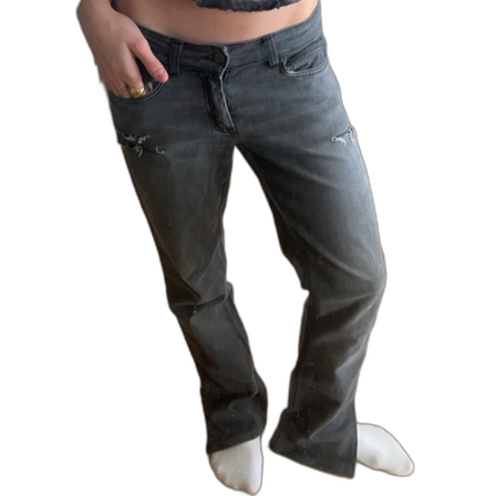 Säljer mina lågmidjade vintage acne jeans
