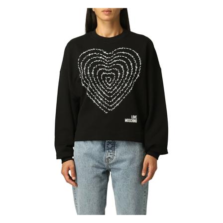 Love Moschino Sweatshirts ; Hoodies Sort, Dame