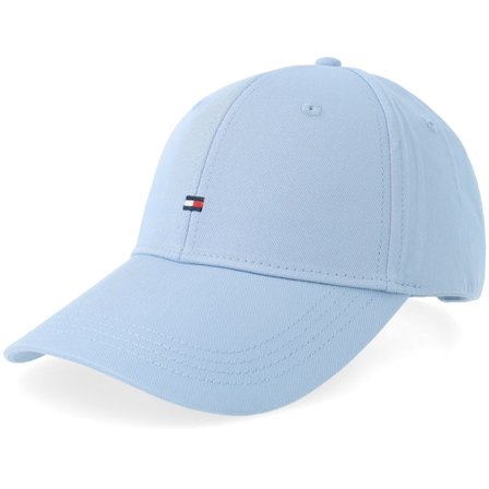 Tommy Hilfiger - Modrá adjustable Kšiltovka - Flag 6 Panel Cap Well Water Adjustable @ Hatstore