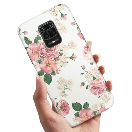 Xiaomi Redmi Note 9 Pro - Deksel/Mobildeksel Retro Blomster