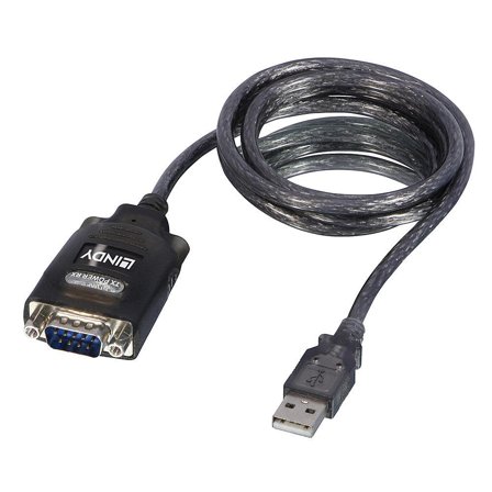 Lindy USB RS232 Converter w/ COM Port Retention - seriell adapter - USB