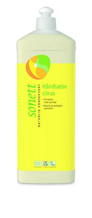 Sonett Håndsæbe Citrus 1 L, Skincare, Håndpleje, Håndsæbe