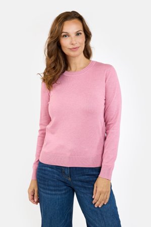 BRANDTEX - Langærmet Strik - Rosa