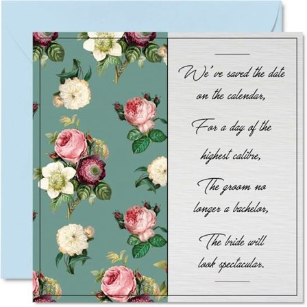 Inbjudan - Stuff4 inbjudningskort GCARD-145-SAVETHEDATE-LBL-FBA