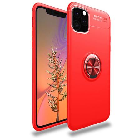 iPhone 11 Pro - Tyylikäs automaattitarkennuksen suojus rengaspidikkeellä Röd/Röd