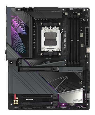 Gigabyte X870E AORUS MASTER, ATX AM5, DDR5, 3x M.2 PCIe 5.0, 2x USB4, 5GbE LAN, Wi-Fi 7 320MHz (802.11be)