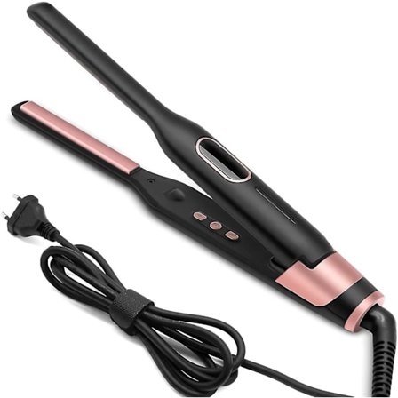Mini Hair Straightener Ceramic Straight Professional Hair Straightener Curls