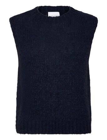 Kala Knit Vest Navy Noella