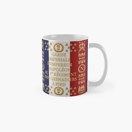 Napoleonic French 1Er Garde Imperiale Mug Gifts Photo Handle Round Tea Cup Coffee Design Simple Picture Image Drinkware