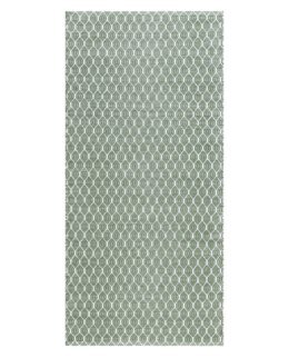 Plastmatta Hilma Link Grön - 70x200 cm - KM Carpets