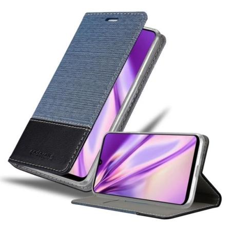 Fodral för Samsung Galaxy A22 4G / M22 / M32 4G i BLÅ SVART Cadorabo Cover Skyddsmagnetisk stängning