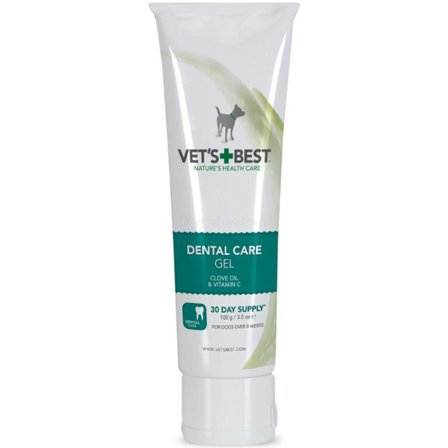 Vet's Best Dental Care Gel og Fingerbørste