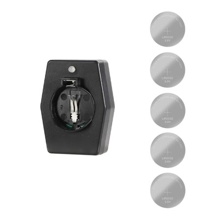 1 sarja universaalia akkulaturilla ja akulla LIR2032, 2025 ja 2016 - 2032