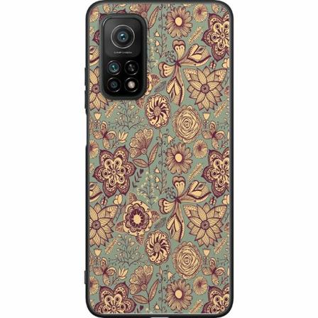 Xiaomi Mi 10t 5g Svart Skal Vintage Flowers