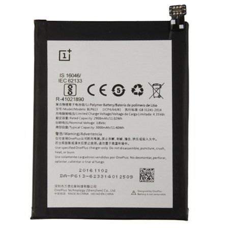 OnePlus One/2/3/3T Batteri - Original