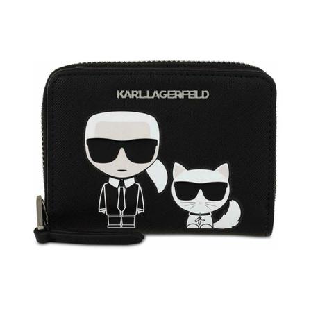 Karl Lagerfeld Wallets & Cardholders Sort, Dame Punge og Kortholder, Størrelse: ONE Size