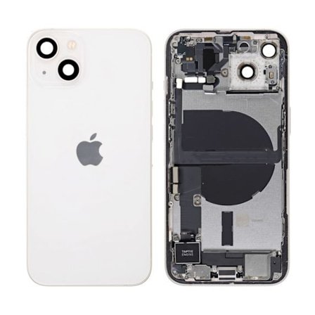 iPhone 13 Baksida/Komplett Ram - Vit