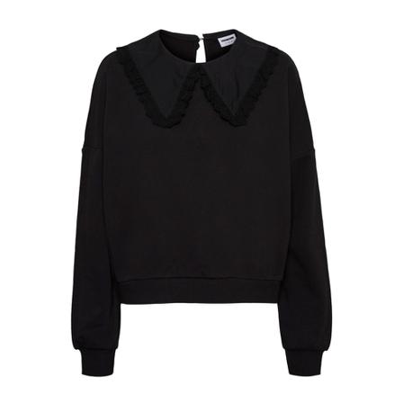 Noisy May, Nmdylana LS MIX Sweat Zwart, Dames, Maat:M