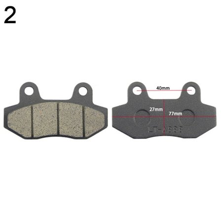 Cykel Bromsbelägg Scooter Bromsskiva 2 2