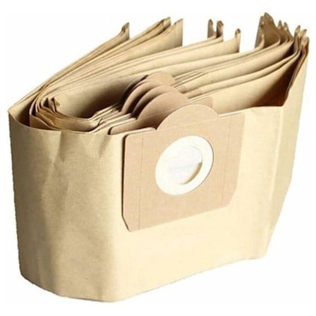 Karcher WD3 Pölynimuripussit, 5 kpl suoria pölynimuripusseja Karcher WD3, WD 3 Premium, WD3200, WD3500P, A2204, A2204, A2534, SE4001..-FA-