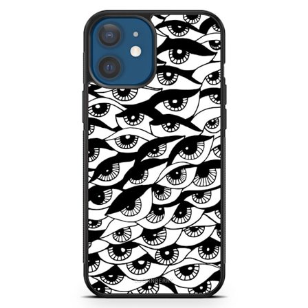 Bjornberry Hårdskal iPhone 12 Mini - Ögon