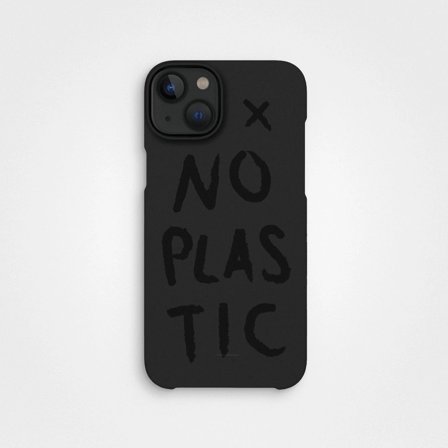Compostable Mobile Case Charcoal Black No Plastic | agood company, iPhone 14 Plus