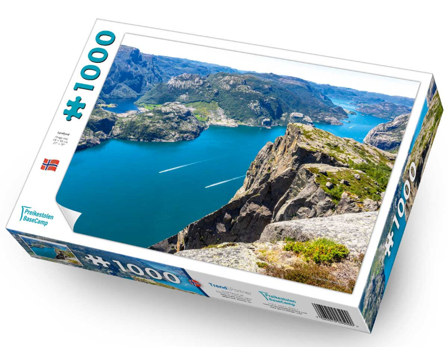 Trefl Puslespill Lysefjorden, 1000 brikker