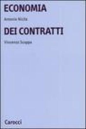 Economia dei contratti Antonio Nicita
