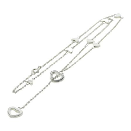 Tiffany & Co. Pre-owned, Necklaces Grijs, Dames, Maat:ONE Size