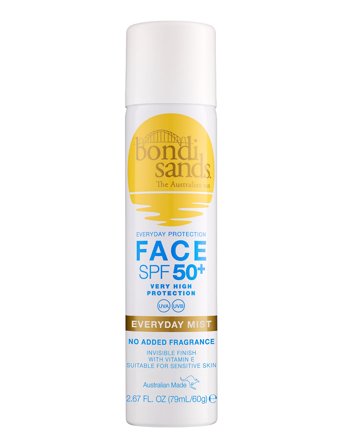 Bondi Sands Spf 50+ Everyday Face Mist - Nude - 60 G