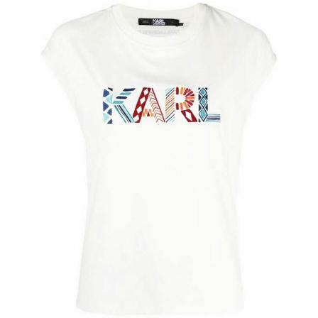 Karl Lagerfeld T-Shirt Hvid, Dame T-shirts